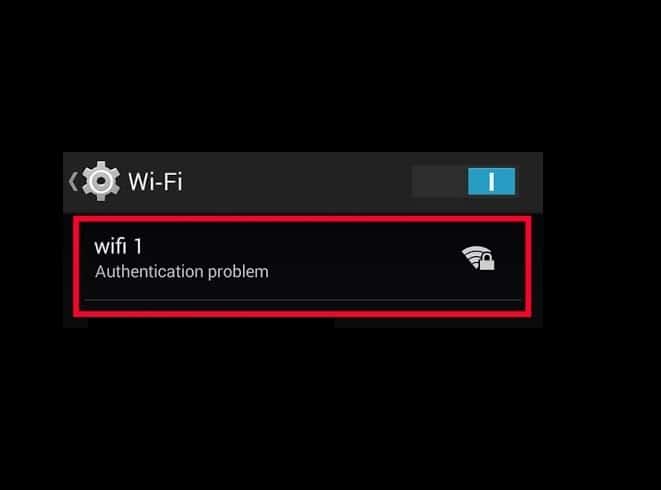 Cómo reparar el error de autenticación WiFi