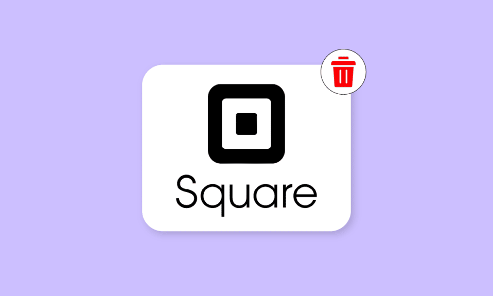 Cómo eliminar una cuenta de Square