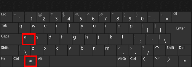 El método abreviado de teclado para la configuración rápida en Windows 11