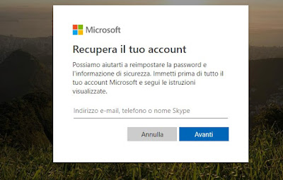 contraseña de microsoft