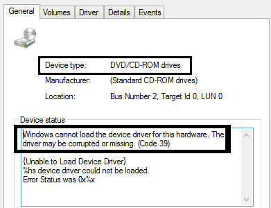 Arreglar la unidad de CD/DVD no detectada después de actualizar a Windows 10