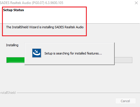 instalación del controlador de audio Sades realtek