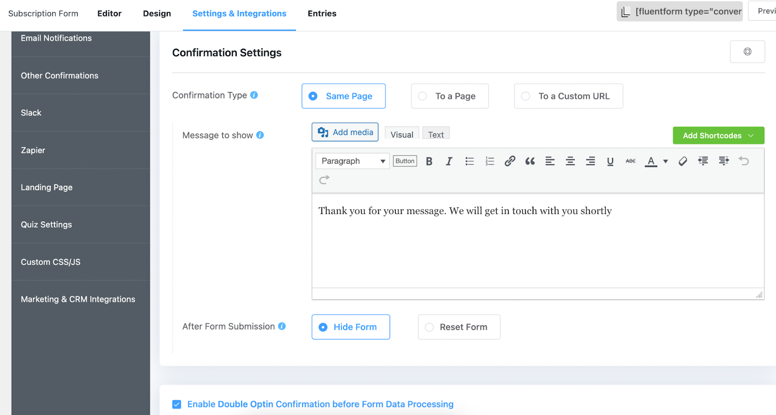 complemento de wordpress
