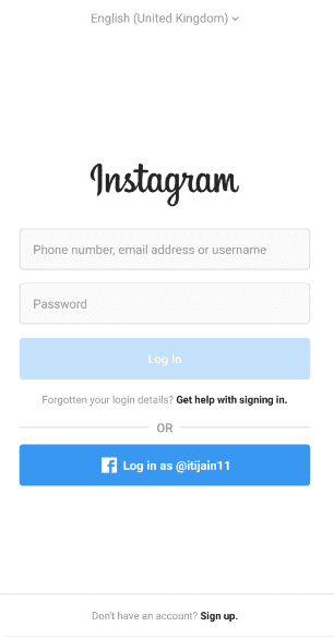 Abre tu aplicación de Instagram | Olvidé la contraseña de Instagram