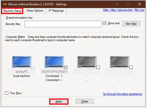 Es solo una solución de software para conectar dos o más computadoras con los dispositivos de entrada de la computadora principal.