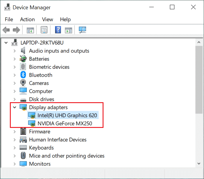 ampliar adaptador de pantalla |  Arreglar el error de Minecraft no pudo escribir el volcado del núcleo