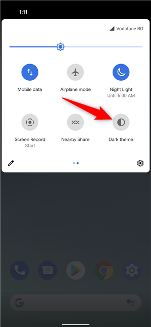 Cómo activar el tema oscuro de Android