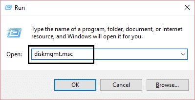 administración de discos diskmgmt |  Arreglar tarjeta SD no detectada en Windows 10