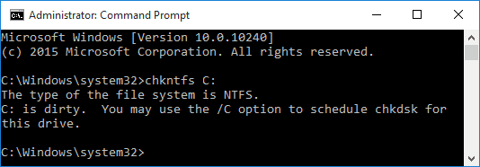 programar un escaneo automático. Verifique el disco en busca de errores usando chkdsk