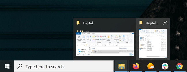 Presione Windows + 1 + 1 para restaurar la segunda ventana que se muestra