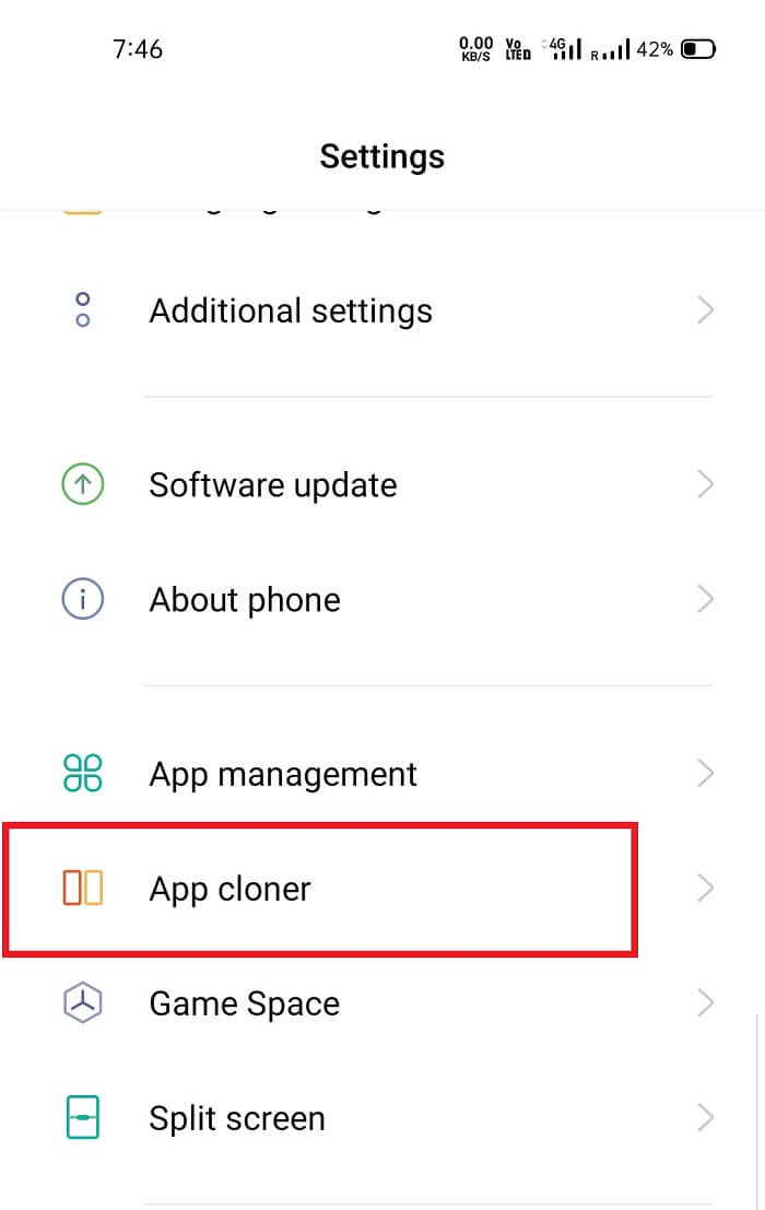 toca App Cloner o Dual Space |  Ejecuta dos cuentas de Snapchat en un Android