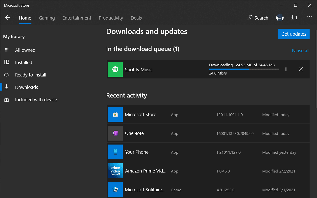Cómo solucionar el problema de descarga lenta de Microsoft Store