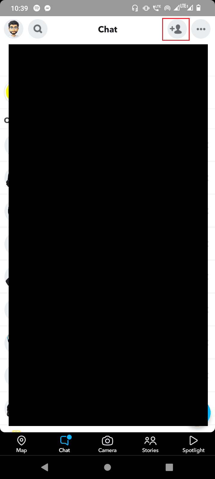 toca agregar amigos.  Cómo encontrar a alguien en Snapchat sin su nombre de usuario