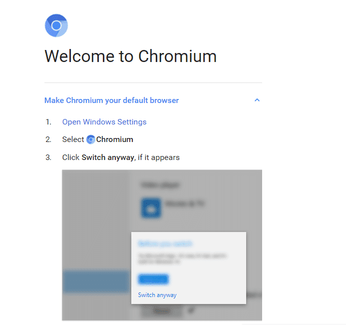 Esto iniciará su navegador Chromium |  ¿Diferencia entre Google Chrome y Chromium?