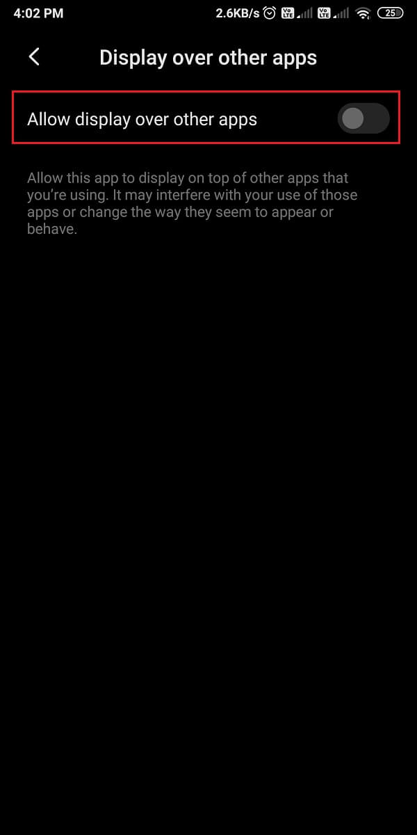 permita que la aplicación se ejecute sobre otras aplicaciones y conceda los permisos necesarios.  |  Cómo tomar una captura de pantalla en Netflix