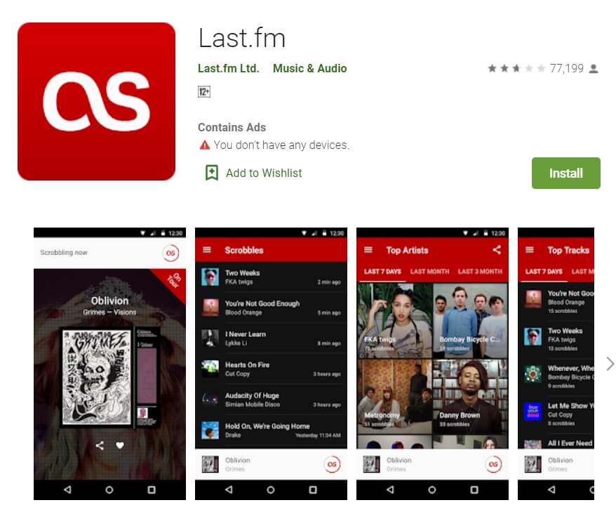 Last.fm |  Los Mejores Sitios Web Legales Para Descargar Música Gratis