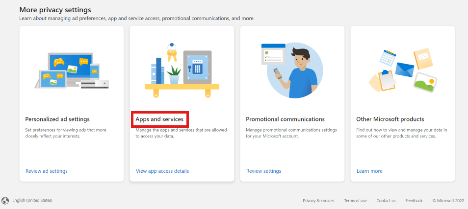 Desplácese hasta la parte inferior y haga clic en Aplicaciones y servicios.  |  Cómo desinstalar Boxbe |  Boxbe lista de espera |  eliminar Boxbe de Outlook