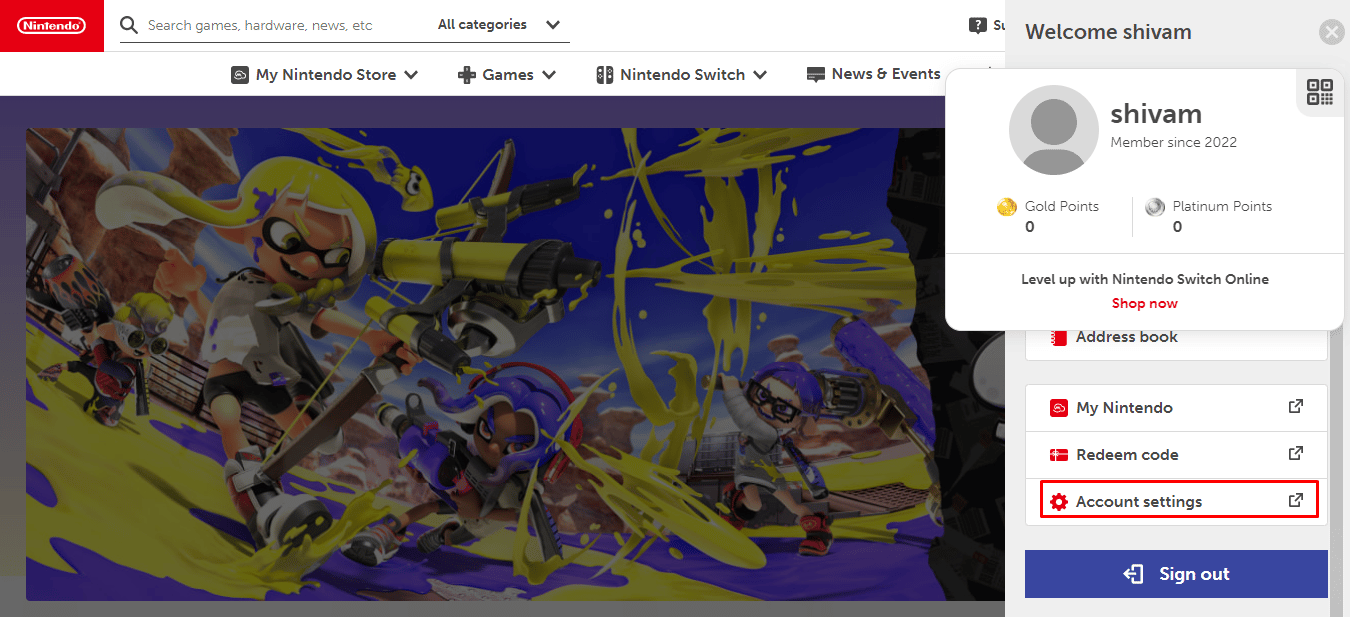 Haga clic en el ícono de la foto de perfil en la esquina superior derecha de su pantalla y luego seleccione la opción Configuración de la cuenta en el menú Usuario. 