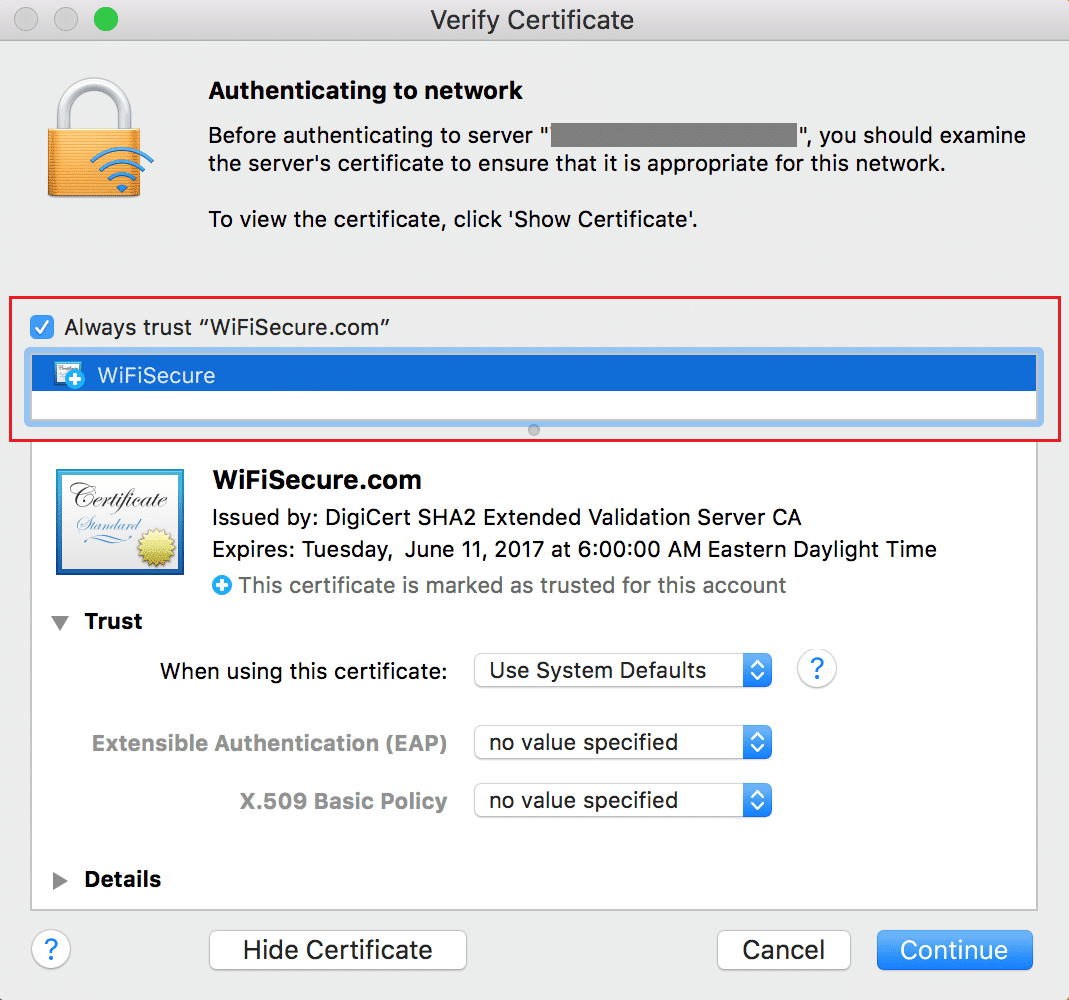 Usar Acceso a Llaveros en Mac