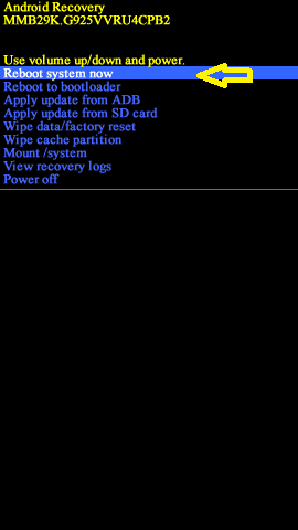 Ahora, espere a que el dispositivo se reinicie.  Una vez hecho esto, haga clic en Reiniciar el sistema ahora |  Cómo restablecer Samsung Galaxy Note8