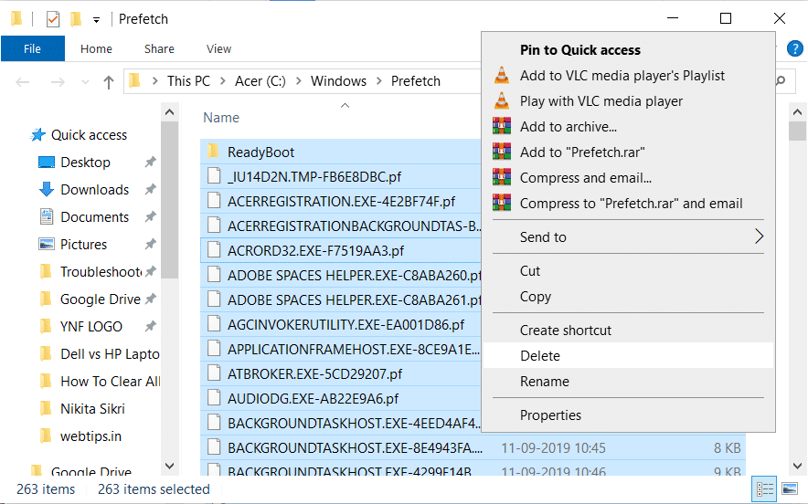 Cómo borrar rápidamente todo el caché en Windows 10