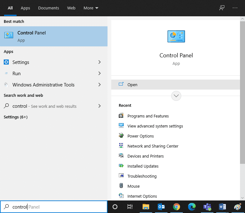 Inicie el Panel de control y seleccione Sistema y seguridad. Cómo evitar que Chrome bloquee la descarga