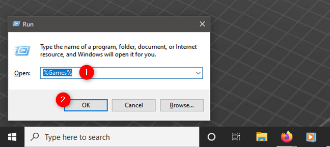 Verificación de una variable del sistema de Windows