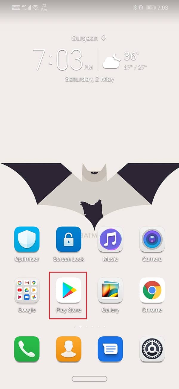 Abre la Play Store en tu móvil
