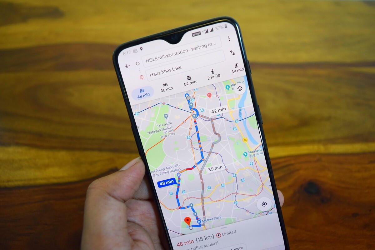 Arreglar Google Maps que no muestra direcciones en Android