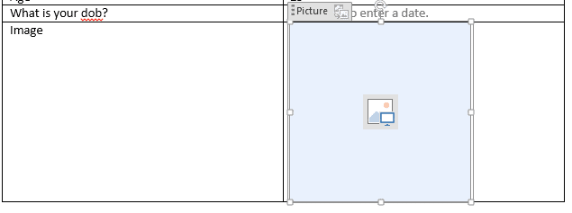 Control de imagen en Microsoft Word