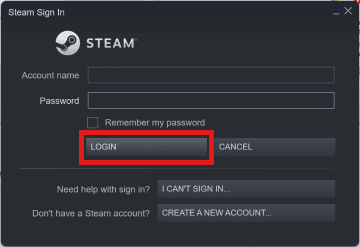 Ingrese el nombre de la cuenta y la contraseña y haga clic en INICIAR SESIÓN.  |  Cómo eliminar la cuenta de Bethesda