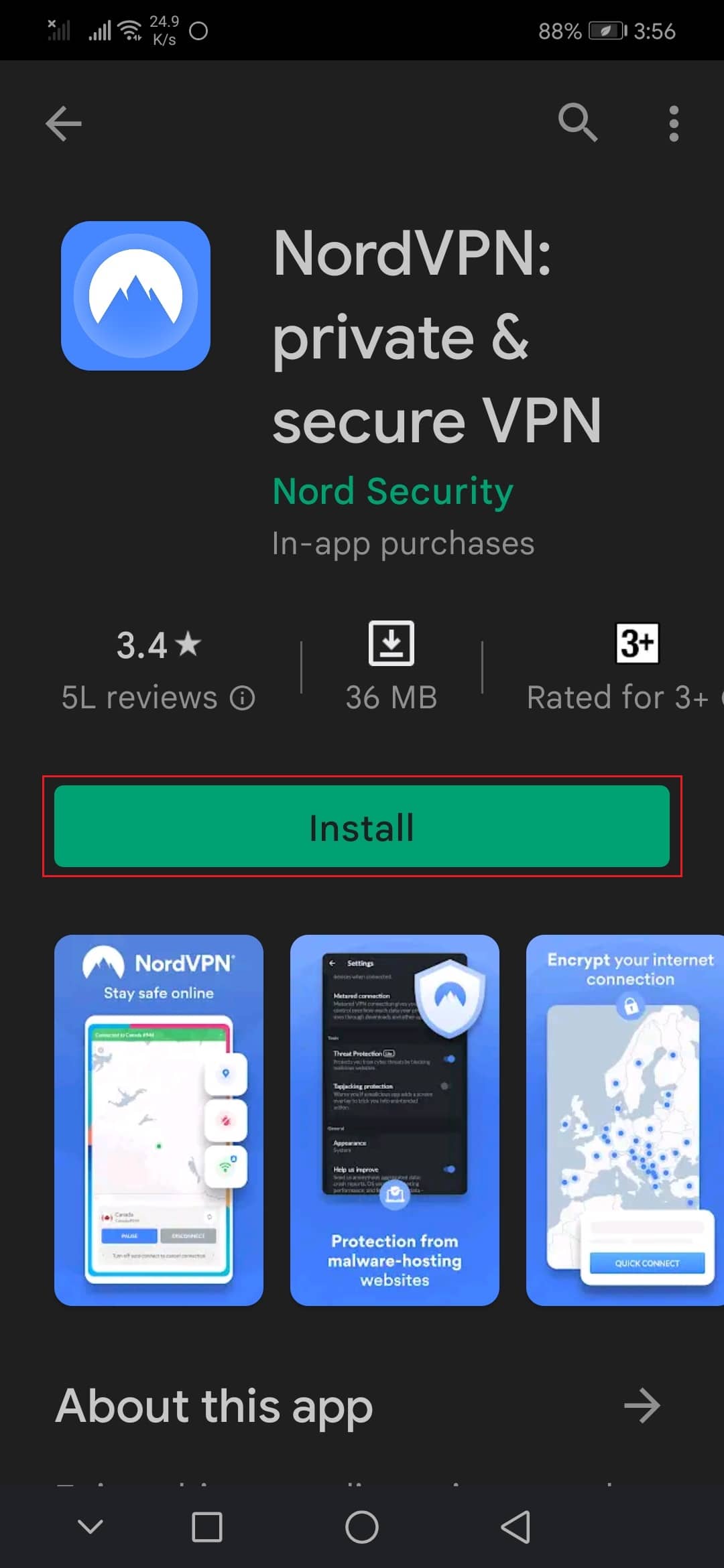 Tienda de aplicaciones para Android NordVPN. | abrir Spotify en un Chromebook de la escuela