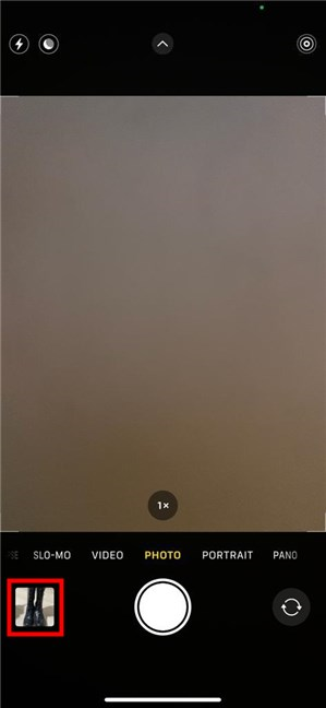 Toque para usar una imagen reciente como fondo de su iPhone