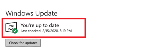 mostrará que está actualizado.  C: windows system32 config systemprofile Desktop no está disponible servidor