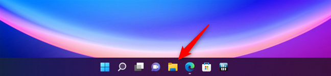 Use el acceso directo del Explorador de archivos en la barra de tareas de Windows 11
