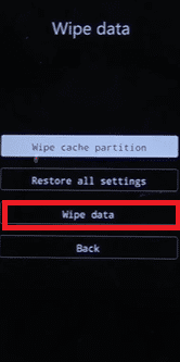 Ahora, vuelva a tocar Borrar datos. ¿Cómo solucionarlo? Desafortunadamente, ¿el servicio IMS se ha detenido en Android?