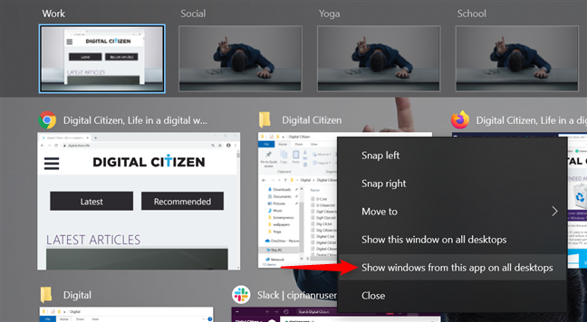 Mostrar las ventanas de una aplicación en todos los escritorios virtuales