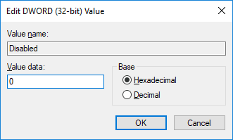 Habilite o deshabilite el informe de errores de Windows en el Editor del Registro