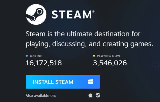 Finalmente, haga clic en el enlace adjunto aquí para instalar Steam en su sistema.