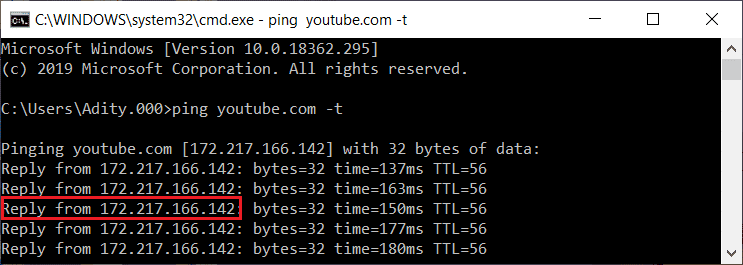 Accede a YouTube usando la dirección IP