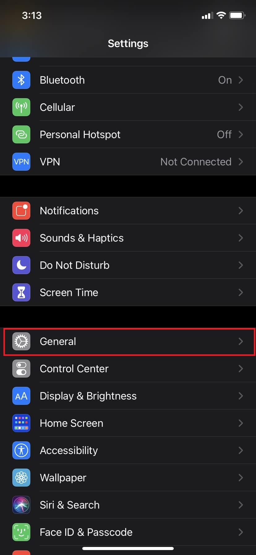 Toque en General | ¿Cómo contactar al equipo de soporte de chat en vivo en línea de Apple?