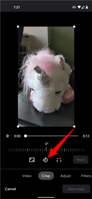 Cómo rotar un video en Android