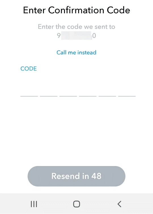 Recibe el código de verificación ingrésalo en el espacio designado