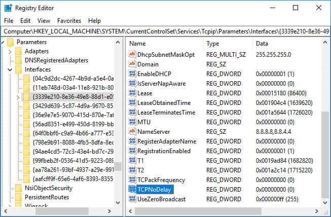 Del mismo modo, vuelva a crear un nuevo DWORD y asígnele el nombre 