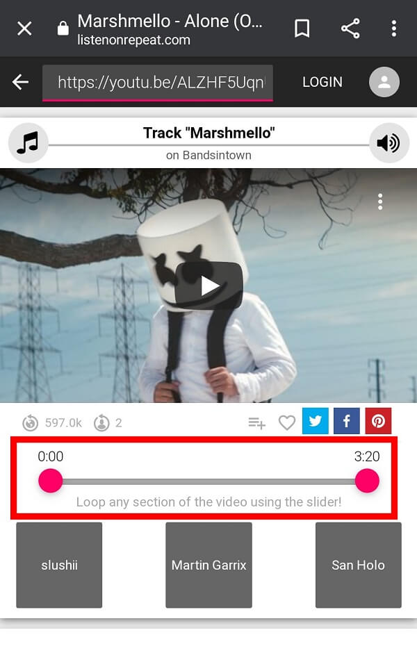 Seleccione su video de la lista de videos disponibles