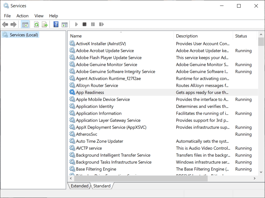 8 formas de abrir el Administrador de servicios de Windows en Windows 10