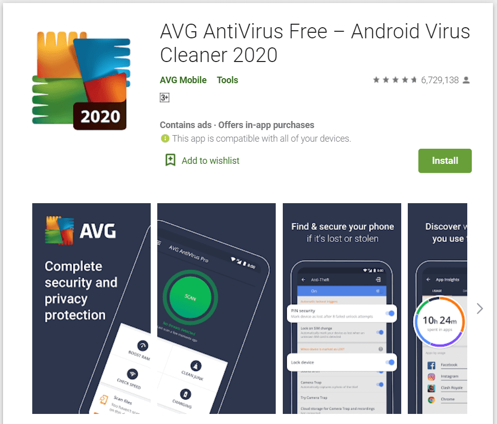 Antivirus AVG