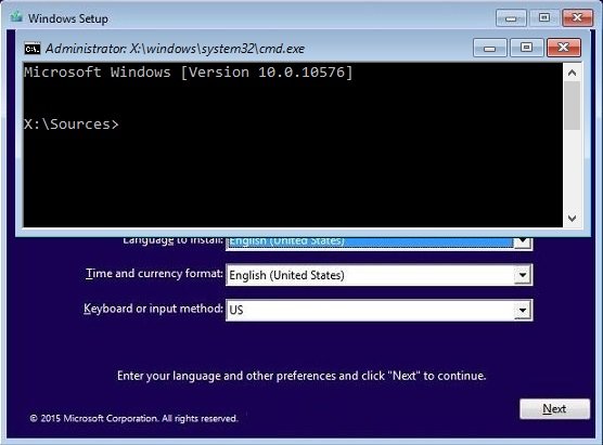 ¿Cómo abrir el símbolo del sistema al arrancar en Windows 10?