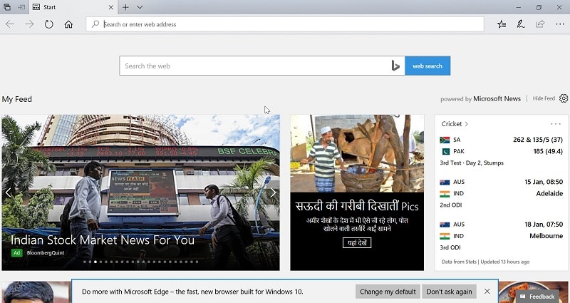 Cambiar entre pestañas de Internet Explorer con la tecla de acceso directo