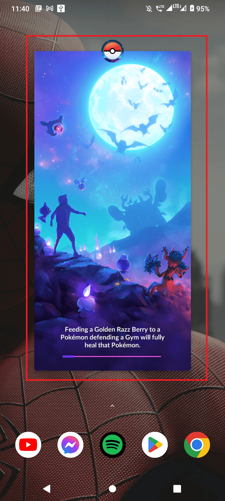 desliza hacia arriba para cerrar.  Arreglar Pokemon GO no pudo iniciar sesión Problema